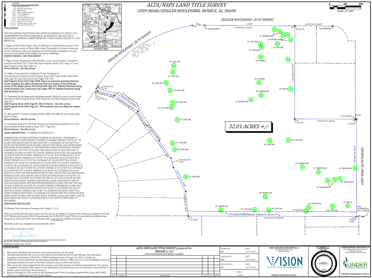 zeigler blvd site plan