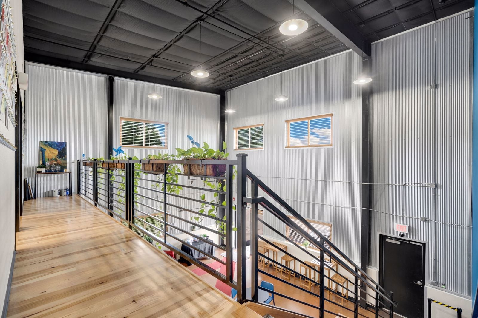 Stairs from Upper Level