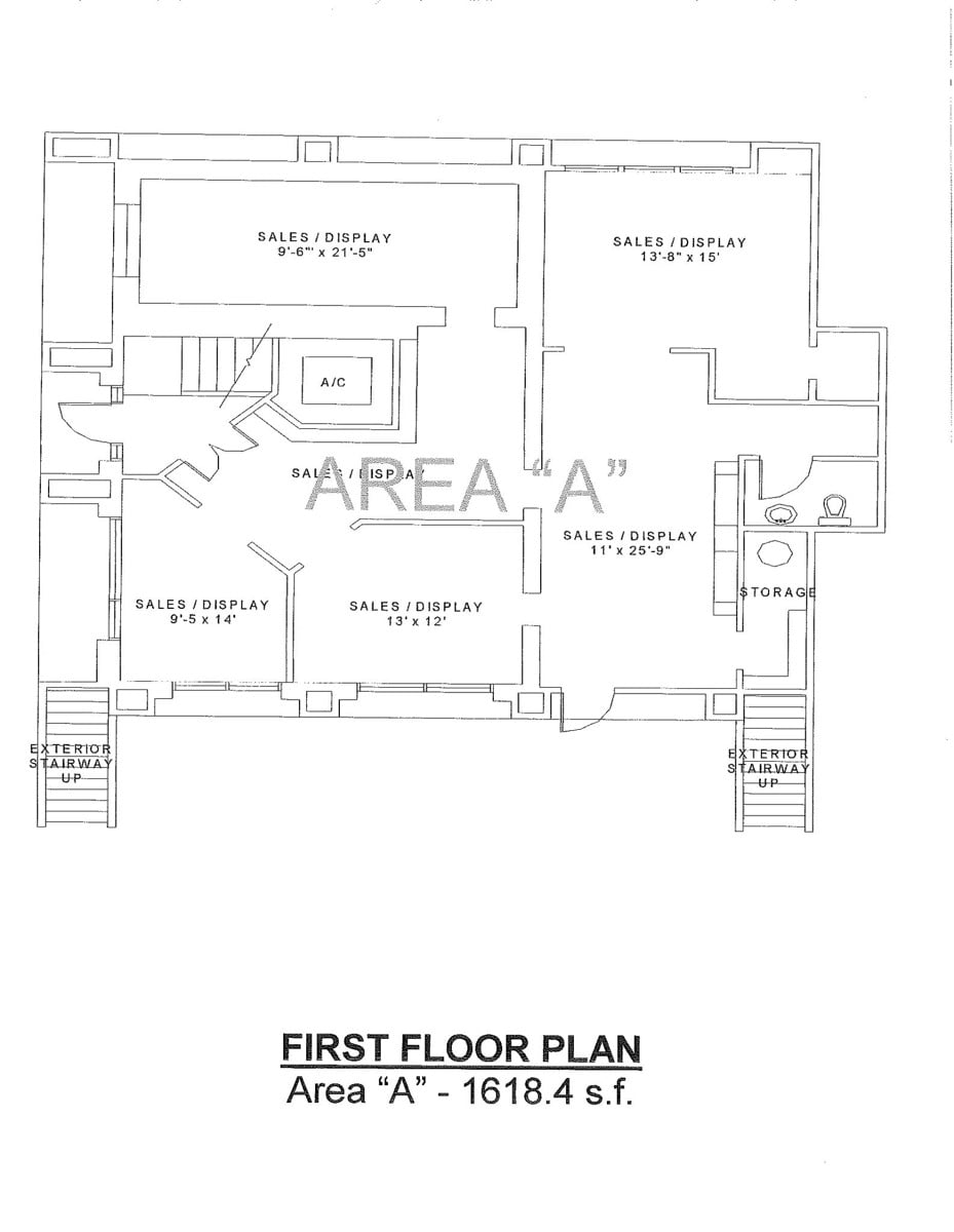 205 W Olmos_First Floor Plan