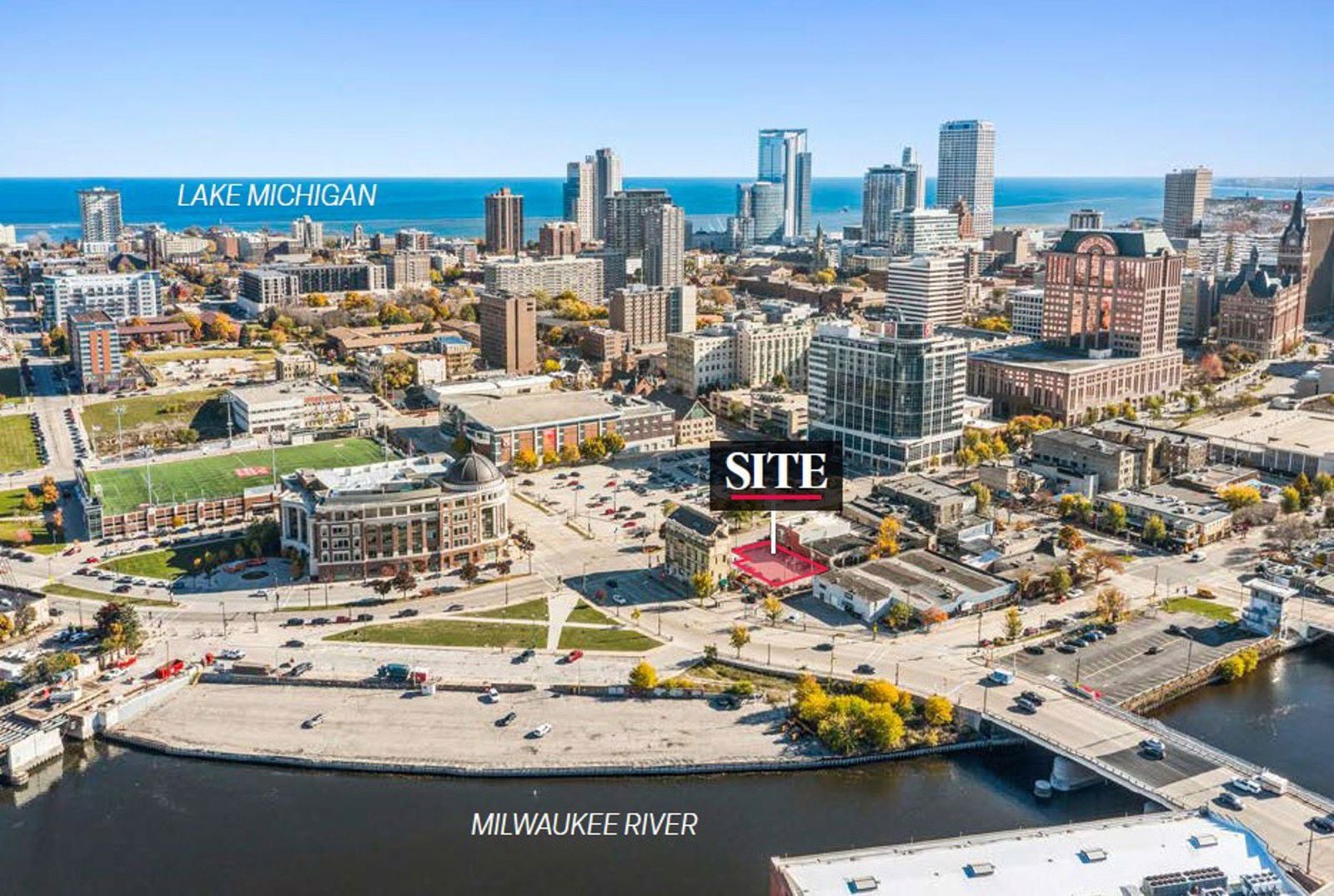 Site Aerial_1233 N Water St, Milwaukee