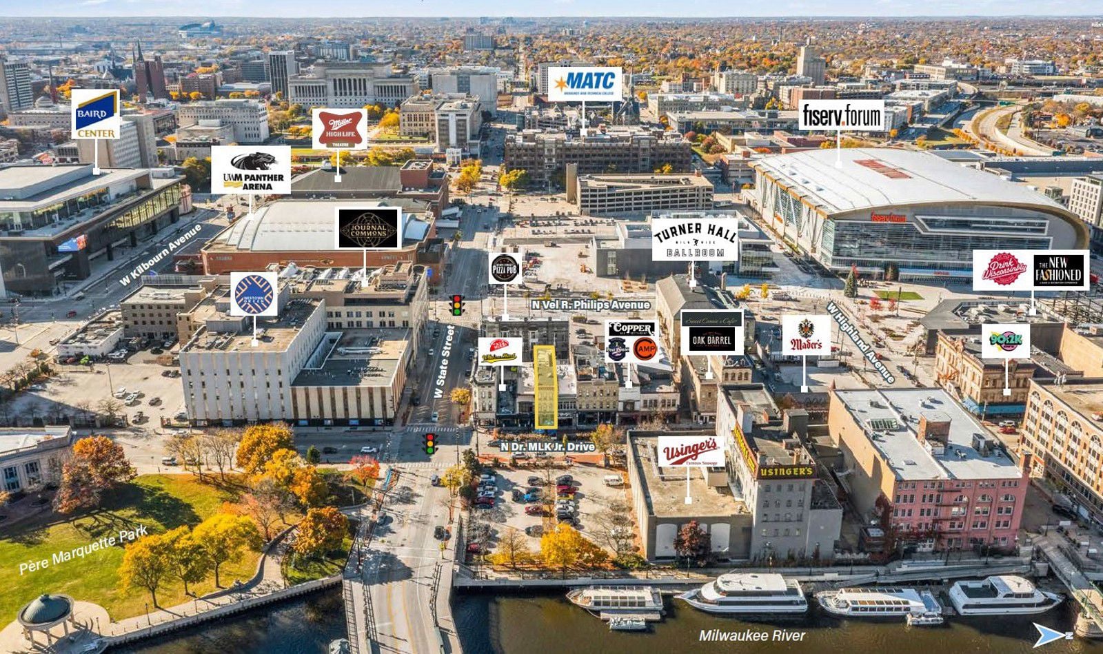 Site Aerial_1009-1011 N Dr. MLK Jr. Drive, Milwaukee