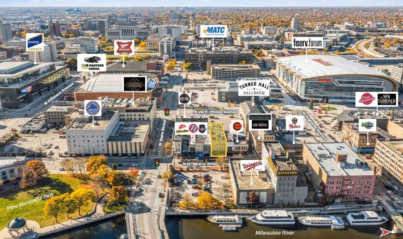 Site Aerial_1015-1017 N Dr. MLK Jr. Drive, Milwaukee