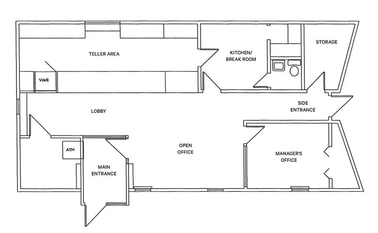 Labeled Floorplan