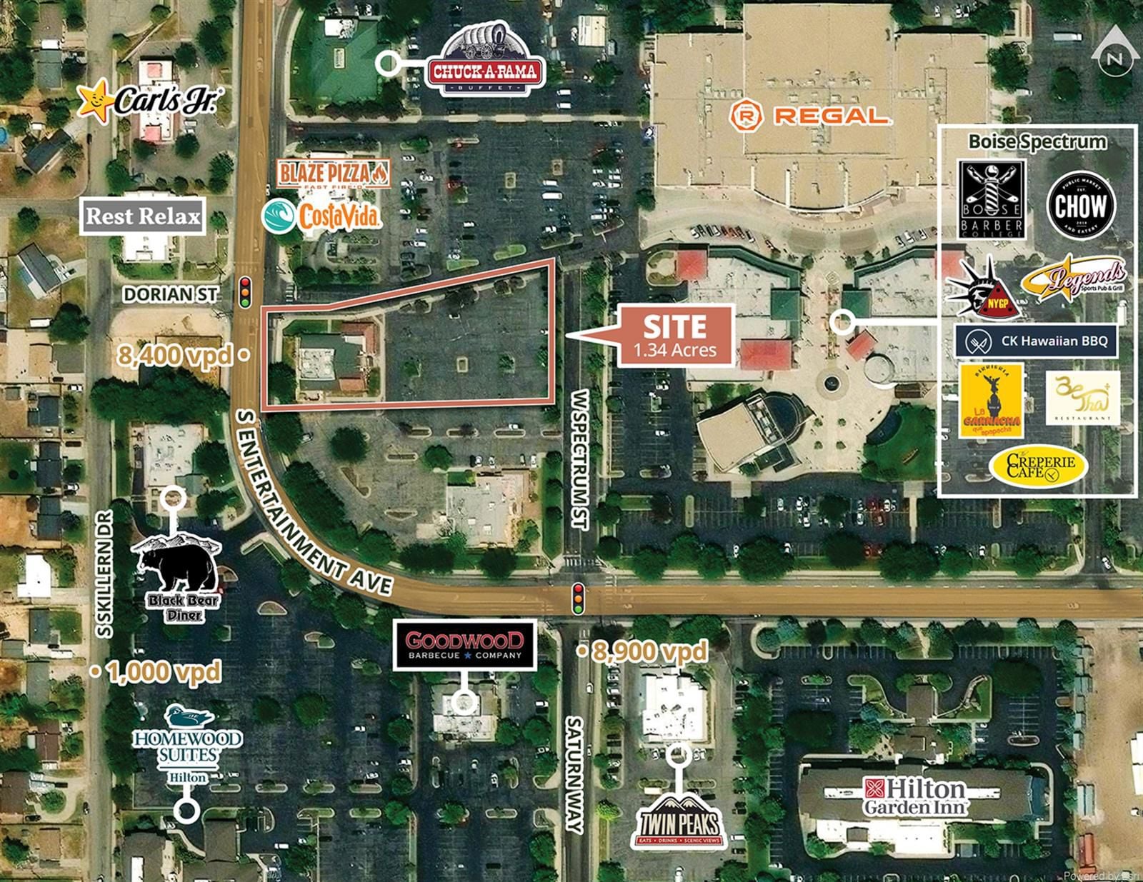 1700 S Entertainment Site Map_Final