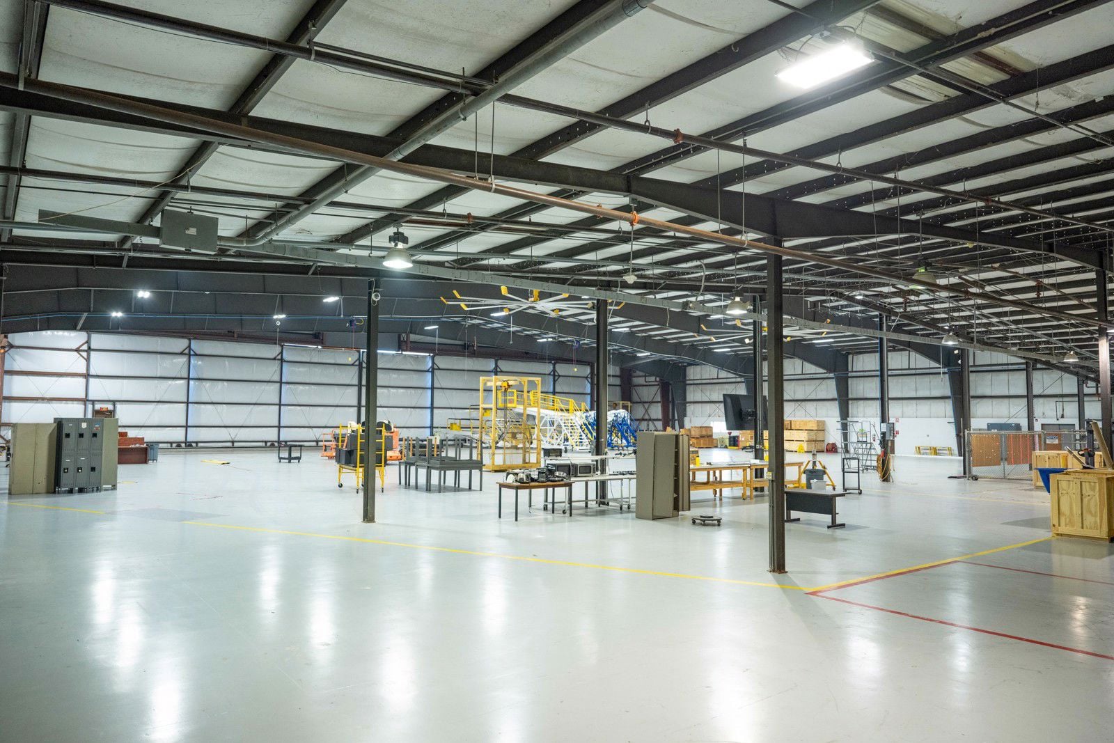 34,809 SF Hangar - Hangar Area 1
