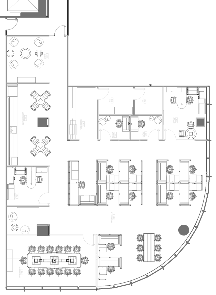 2323 Ross Ave, Suite 720 Floorplan