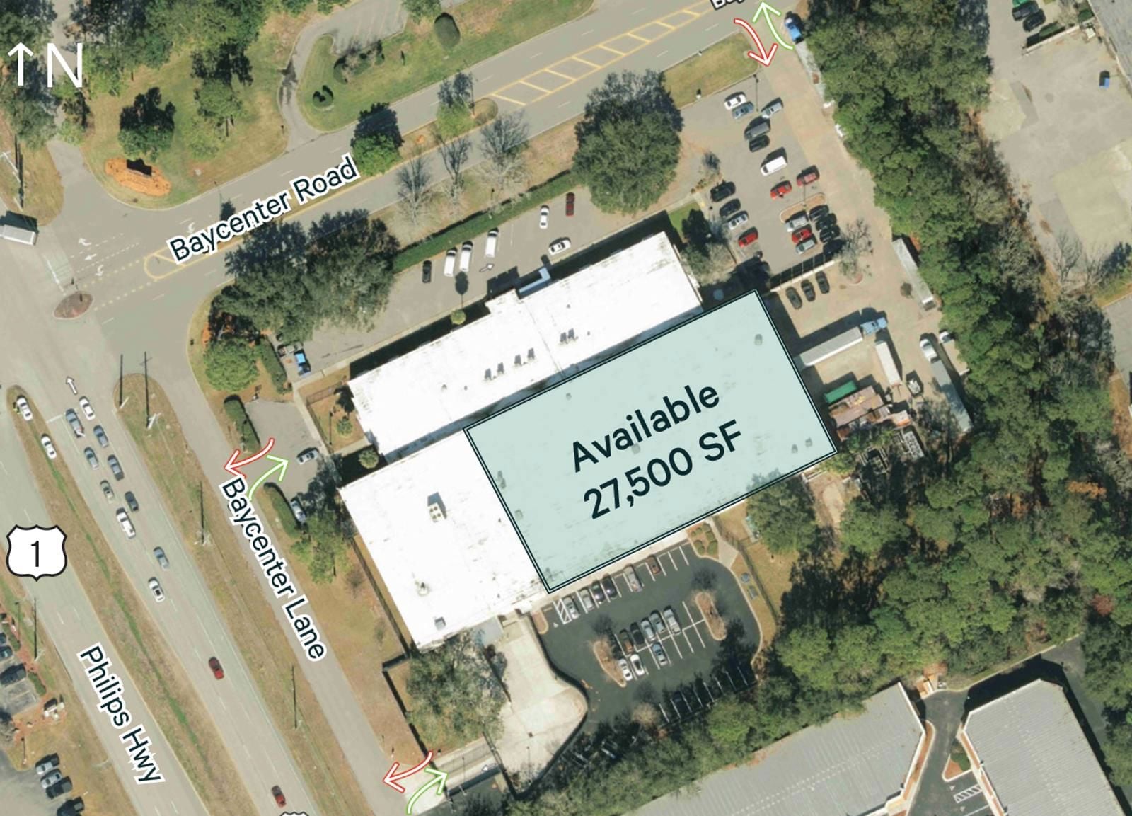 8230 Baycenter Rd - Space Outline