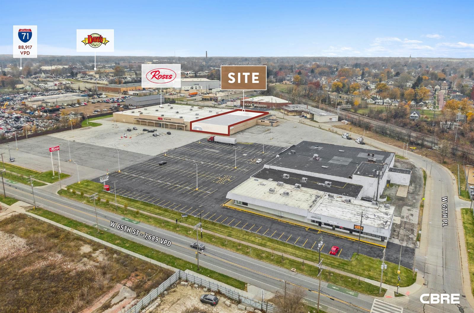 26,614 SF Retail/Warehouse in Cleveland 3250 West 65th Street - Image 3