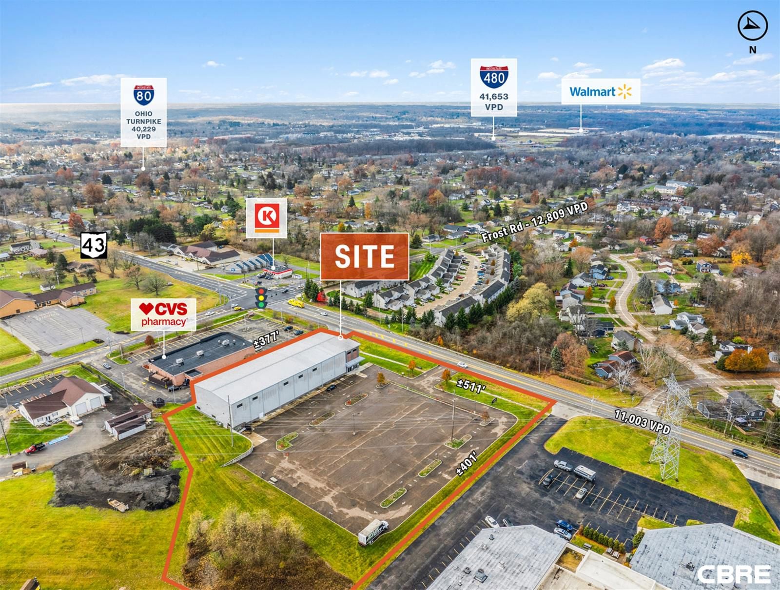 For Sale: 20,000 SF on 4.17 Acres Rare High Bay Special Use Building 9960 Ohio 43 - Image 3