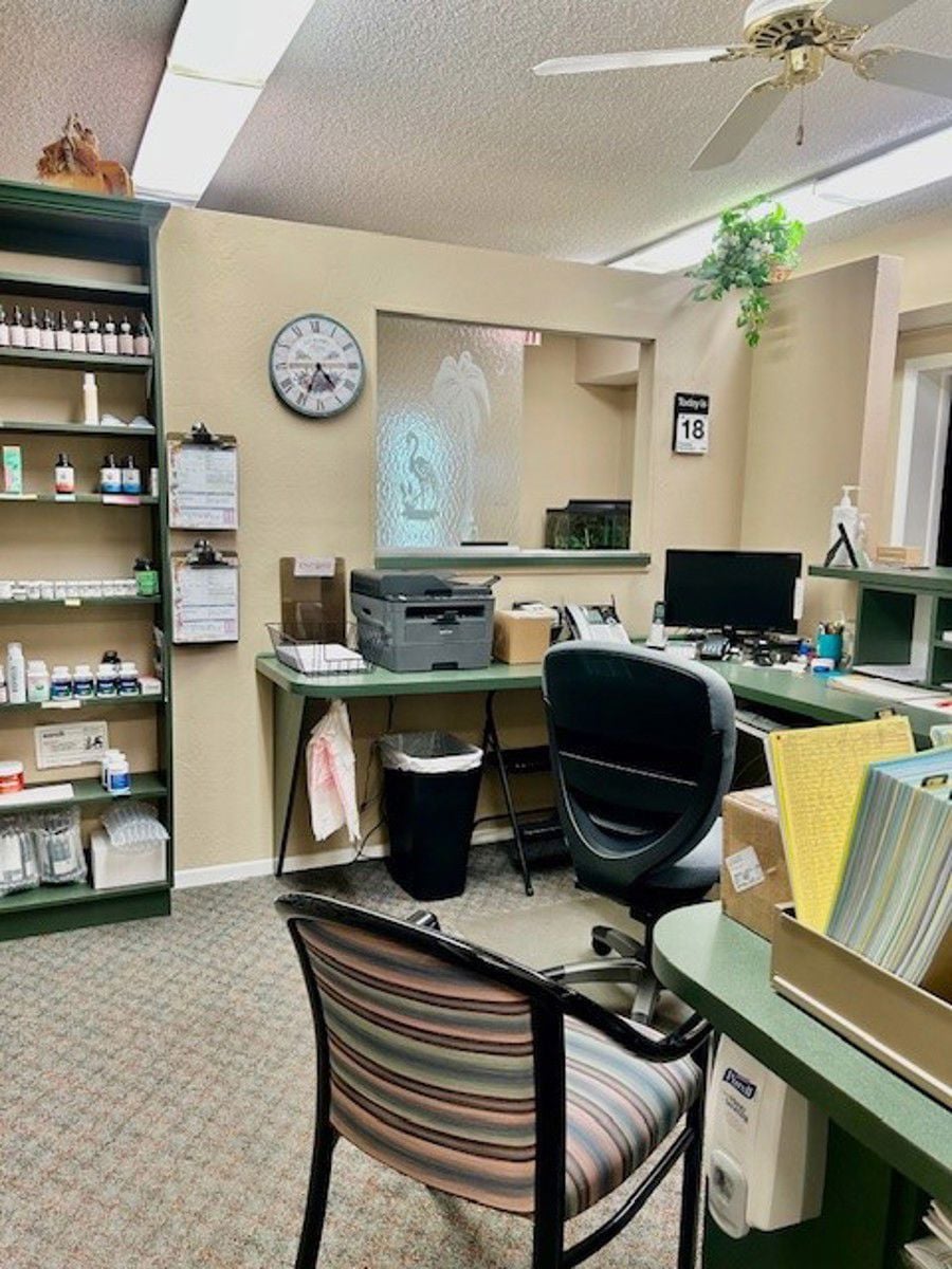 reception area inside