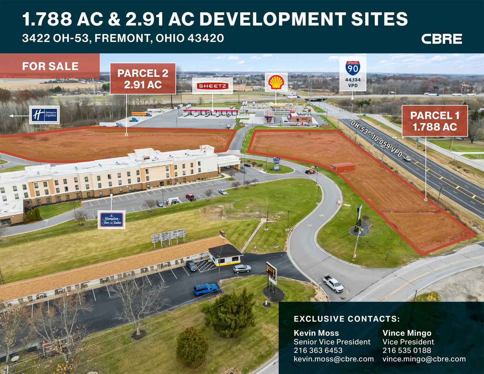 1.788 AC & 2.91 AC Development Sites 3422 Ohio 53 - Image 1