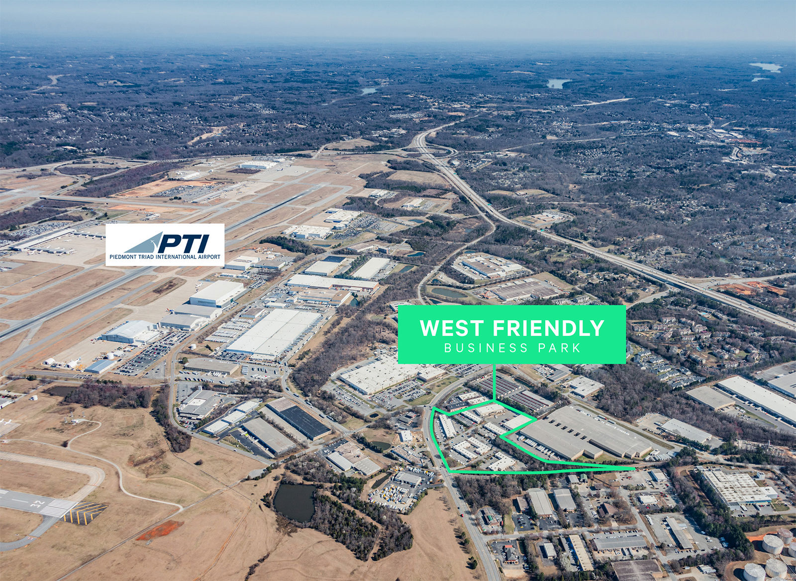 West Friendly Business Park_Airport Aerial
