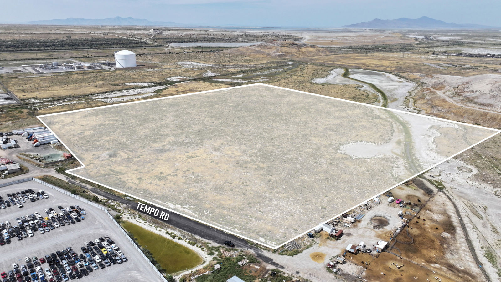 View looking Northwest