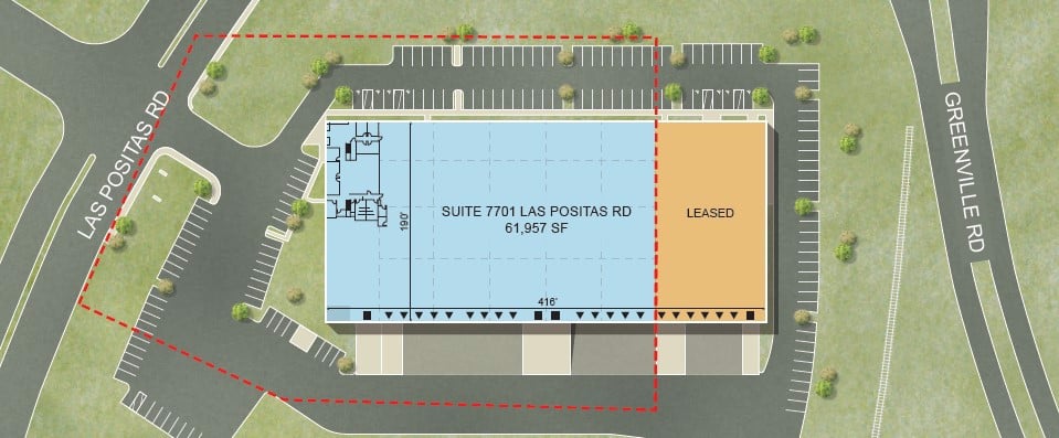 7701 Las Positas Road - site plan