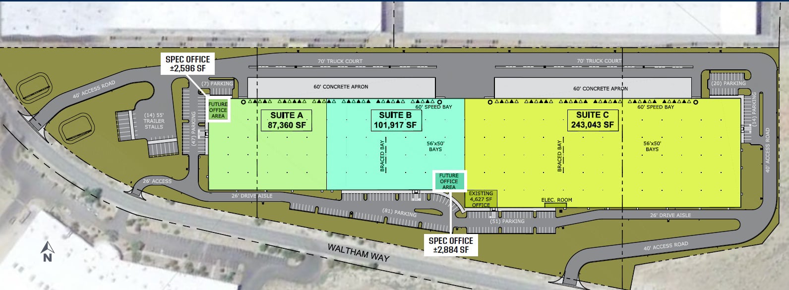 1025 Waltham Way_site plan