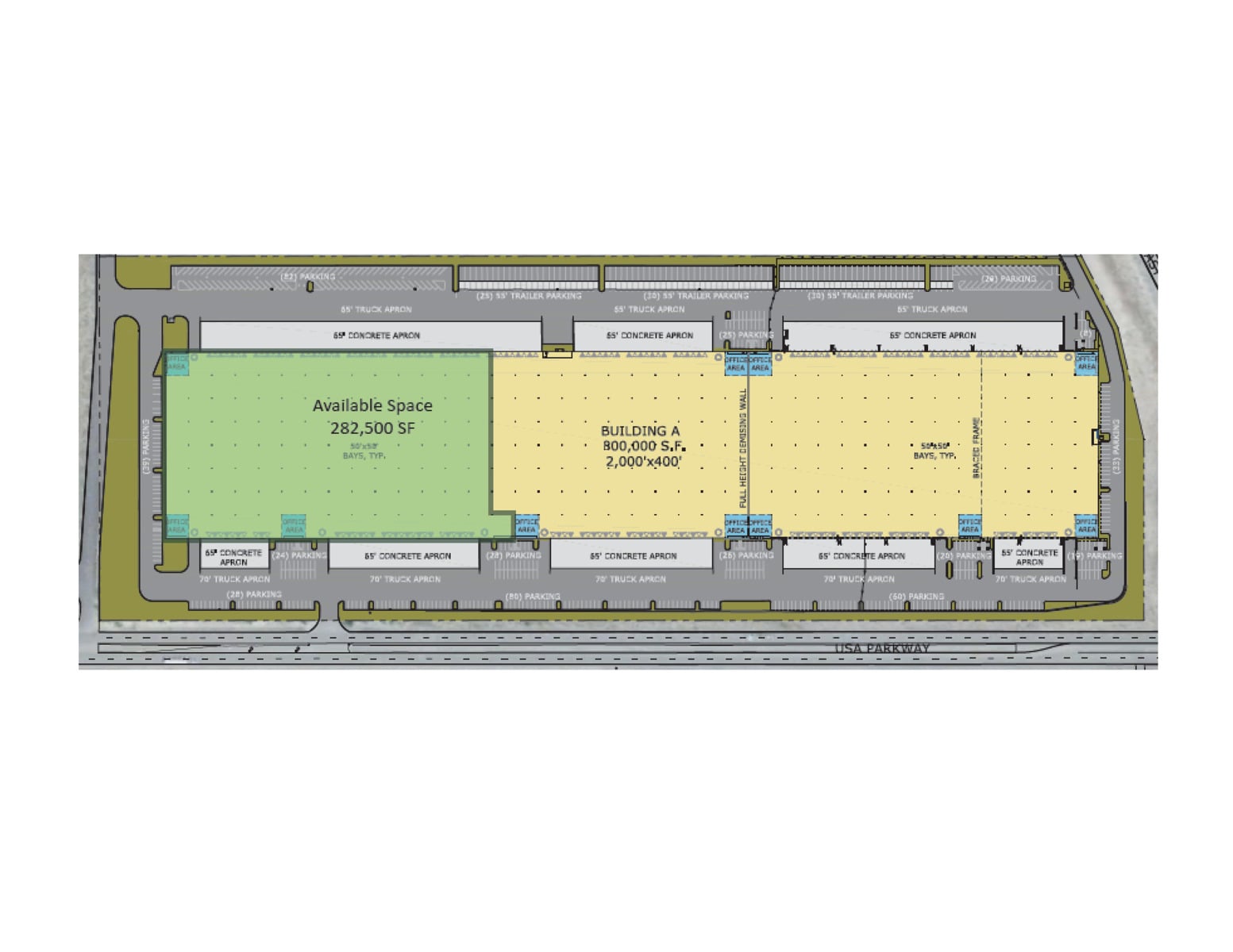 2777 USA Parkway Ste. 101_Site Floorplan