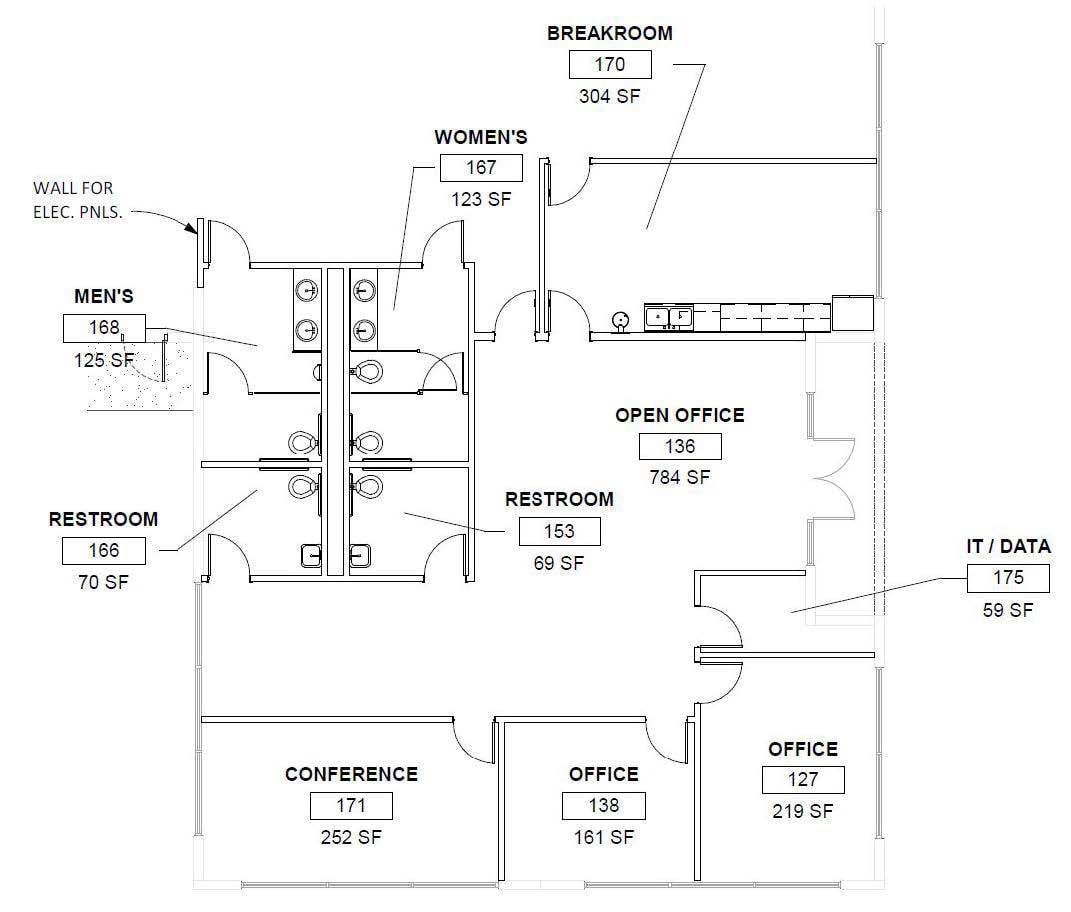 30_Isidor_Court, Ste. 200_Spec. Office Floorplan