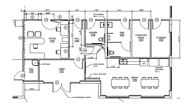 46 Isidor Ct_Office Floor Plan