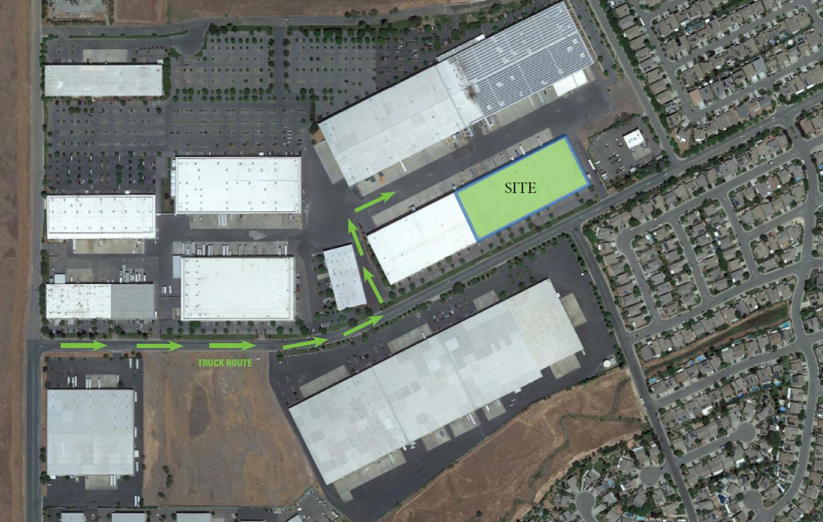 3130 Venture Drive Site Path