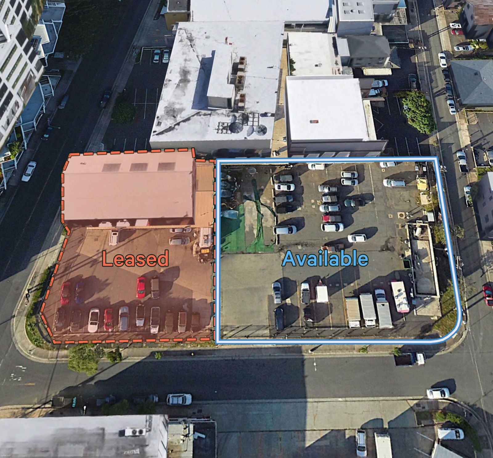824 Sheridan St - Annotated Aerial