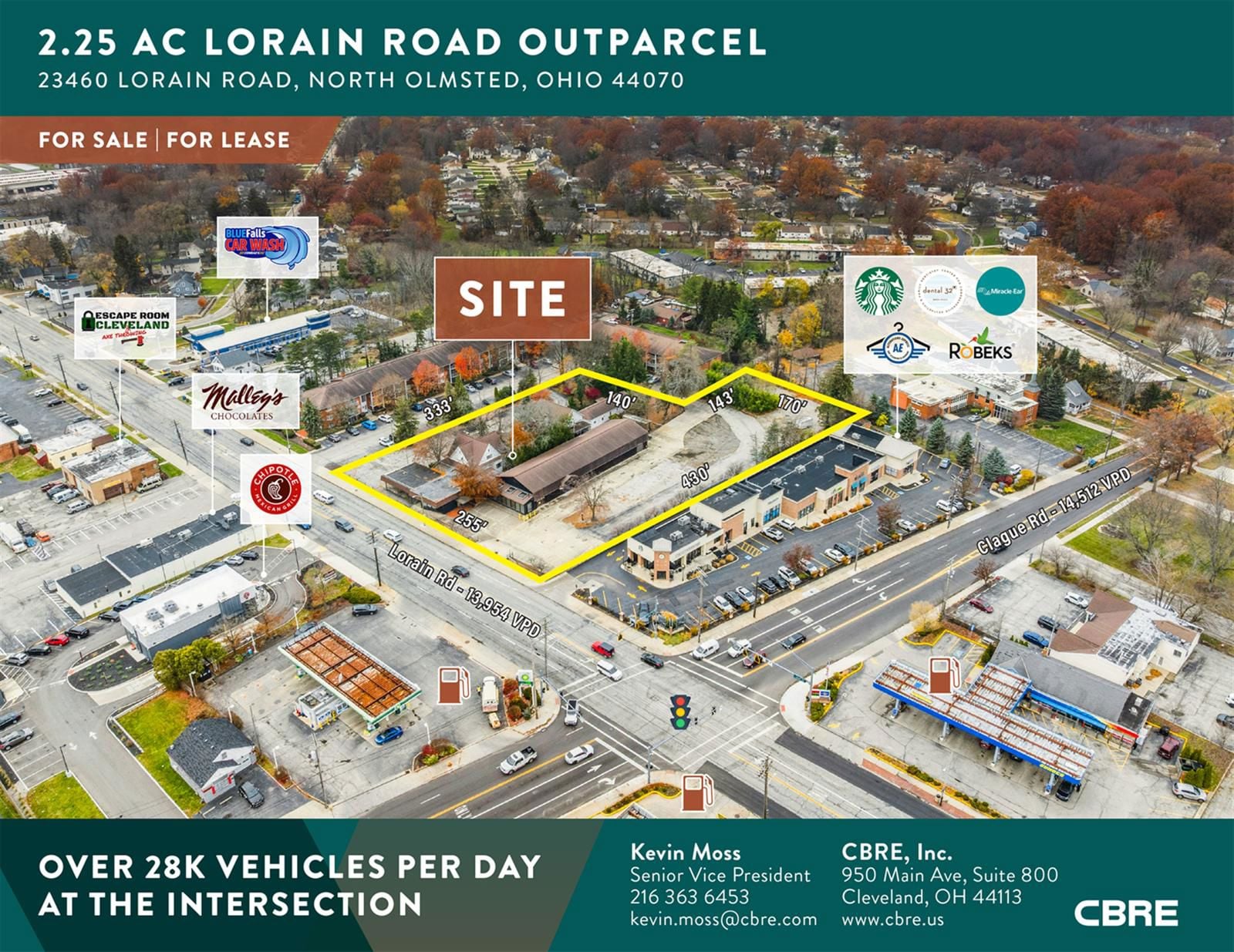 2.25 AC Lorain Road Outparcel 23460 Lorain Road - Image 1