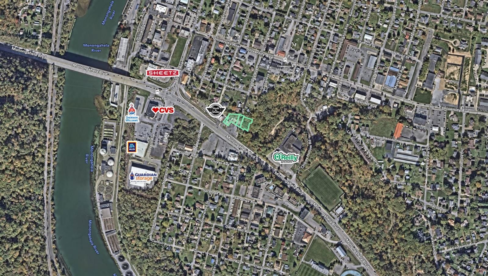 Monongahela Blvd Land