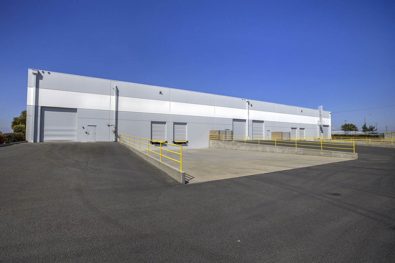 Back of the building