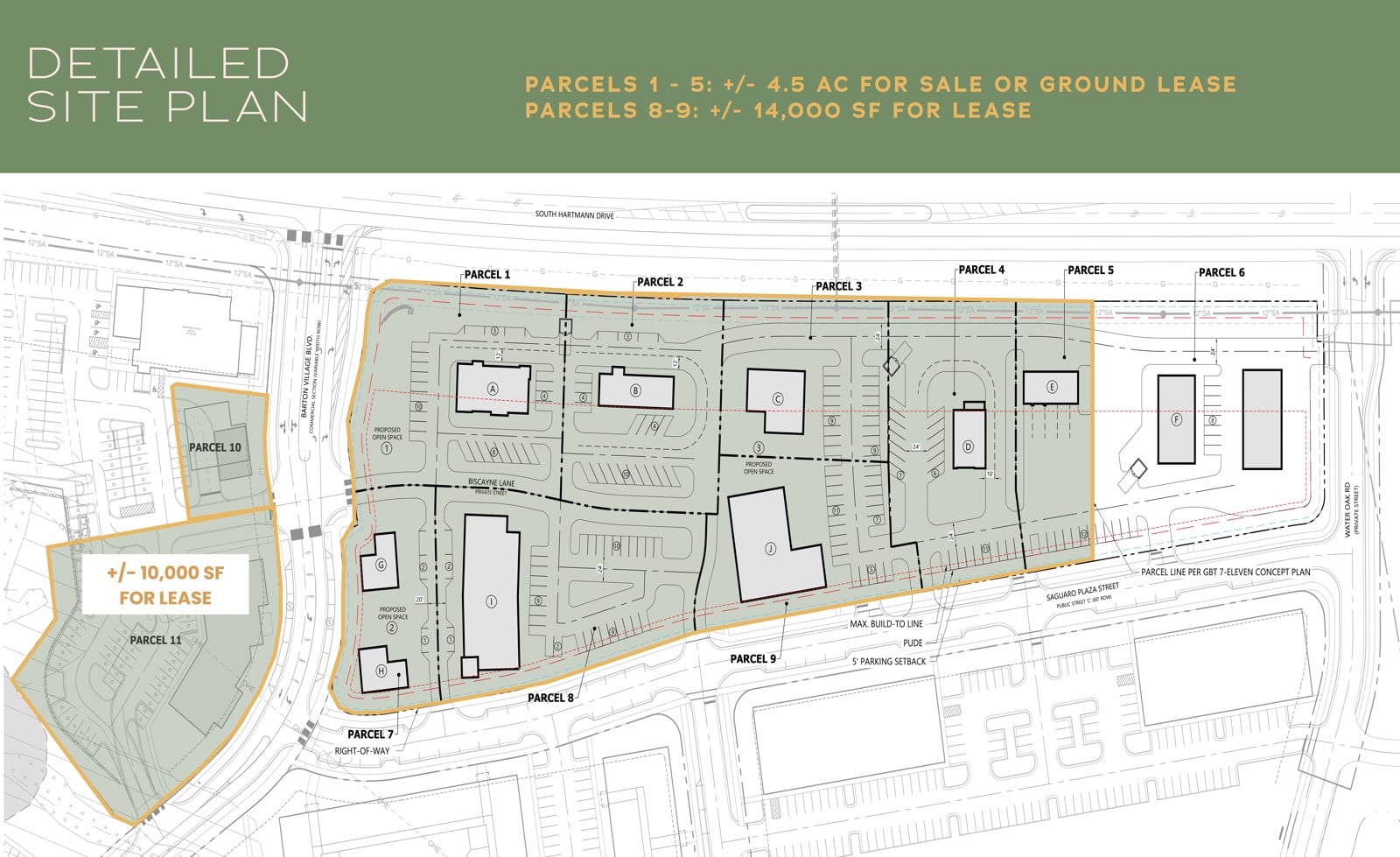 Barton Village - Turner Detailed Site Plan