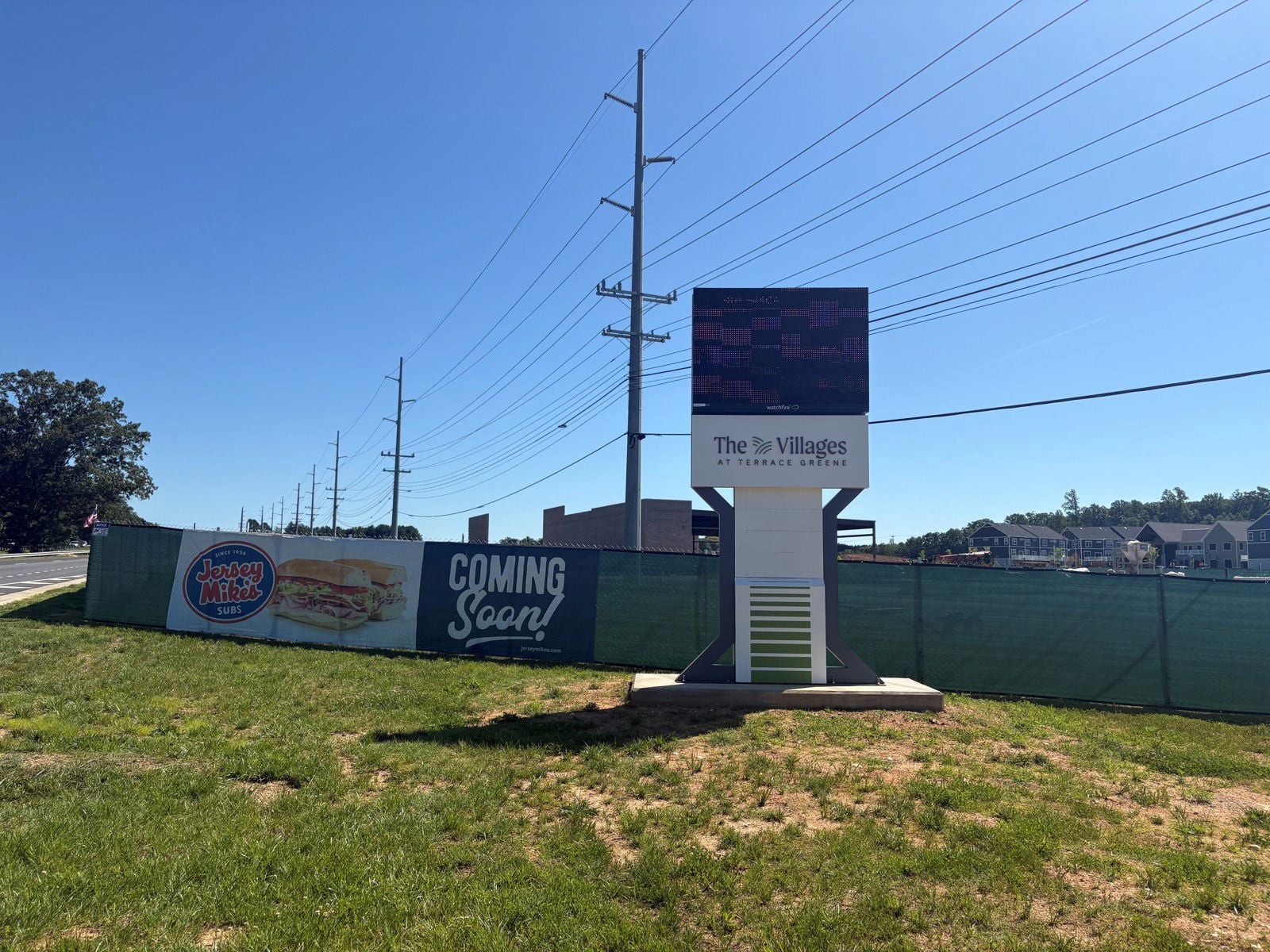 Electronic signage picture