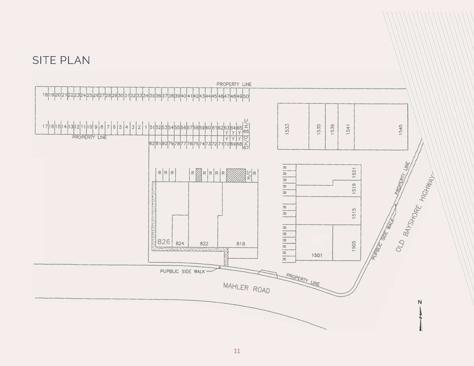 Bayshore-Mahler Site Plan