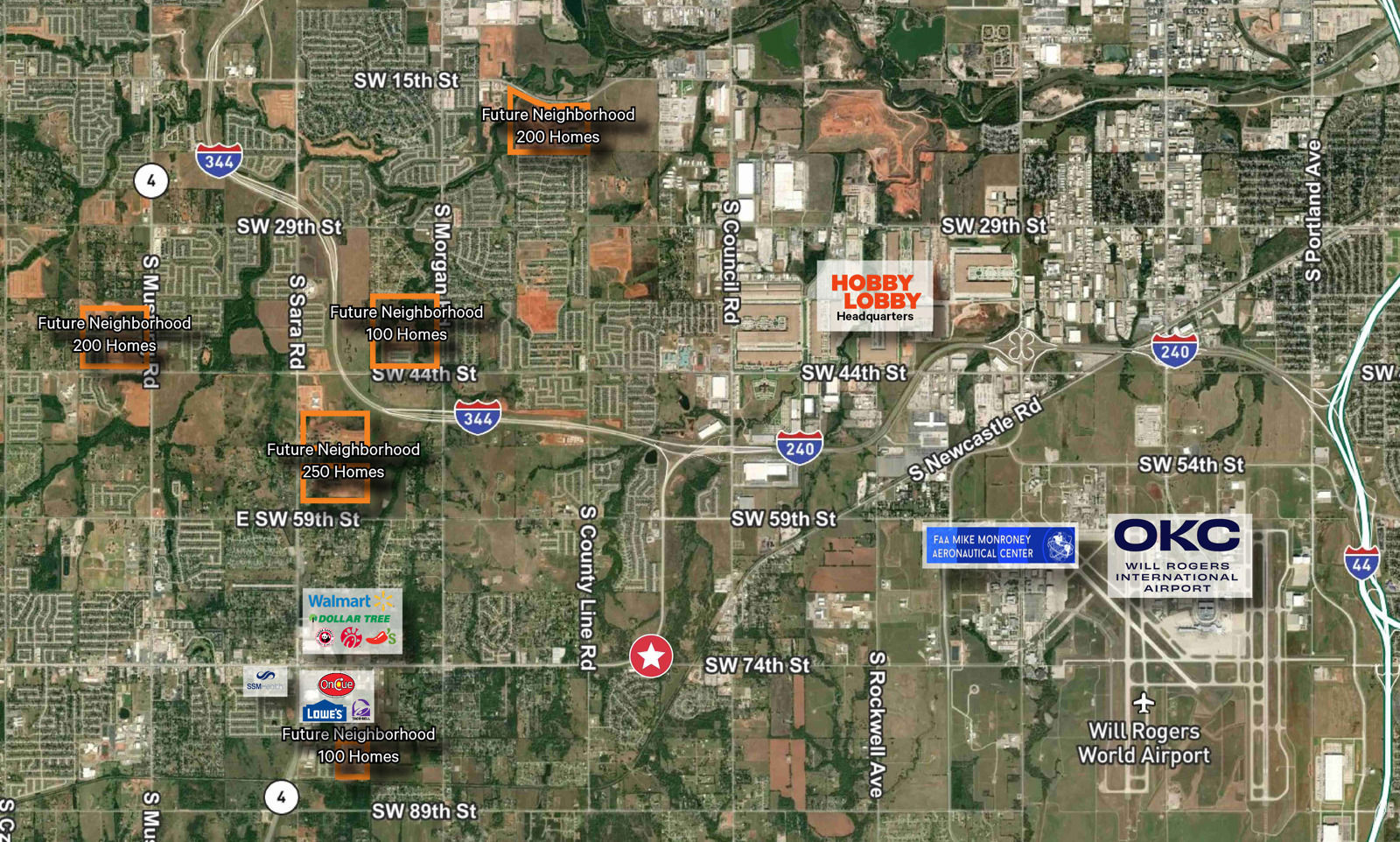 MUS NEC of Hwy 152 & SW 74th St - Aerial - 01.20.26