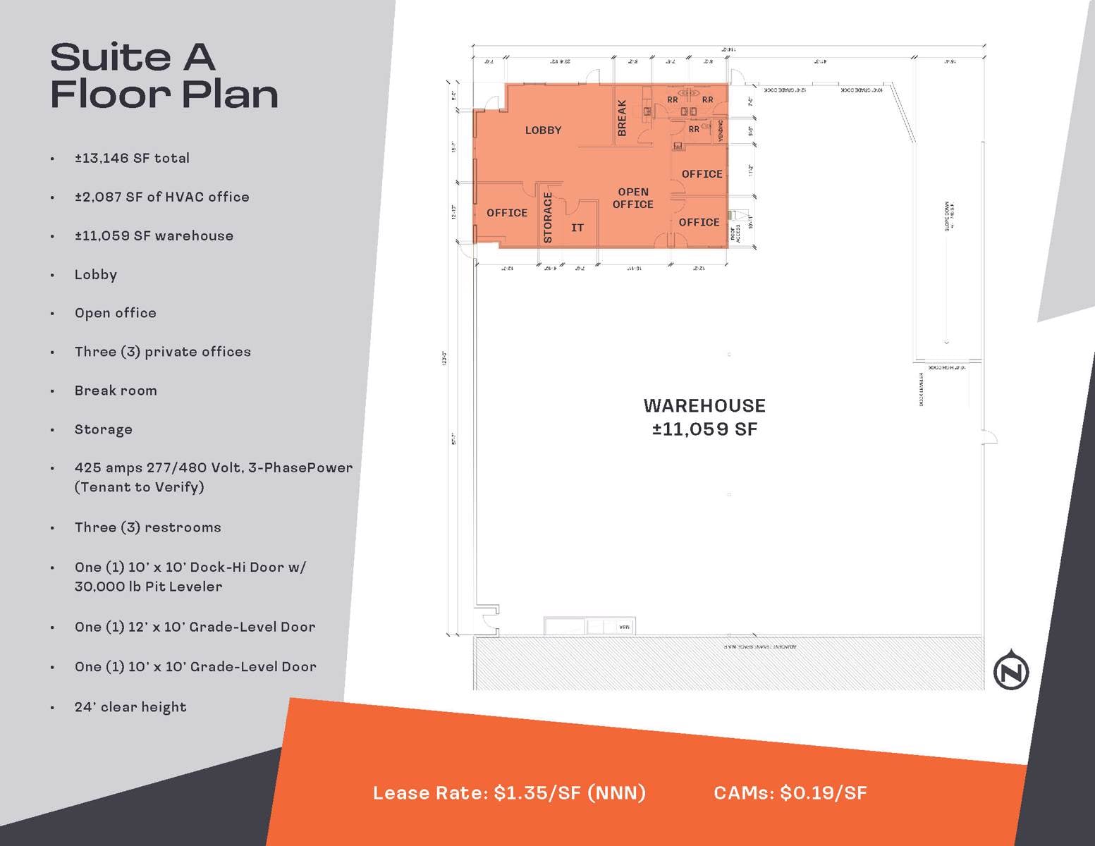 Suite A Floorplan