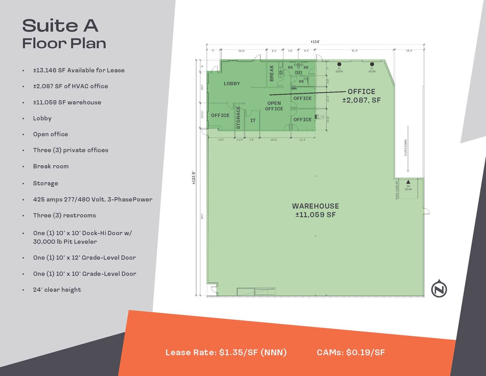 Suite A_floorplan