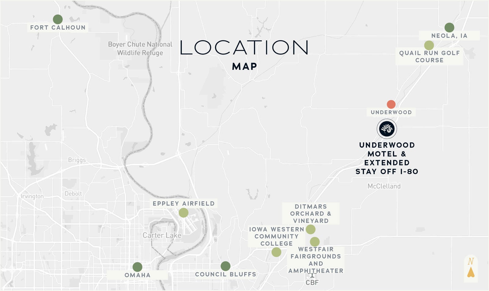 UNDERWOOD MOTEL & EXTENDED STAY OFF I-80 26553 Magnolia Road - Image 18