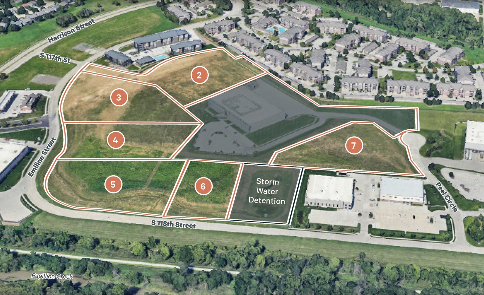 Streck West Park @ S 118th/Harrison - Customizable Land For Sale 11710 Peel Circle - Image 2