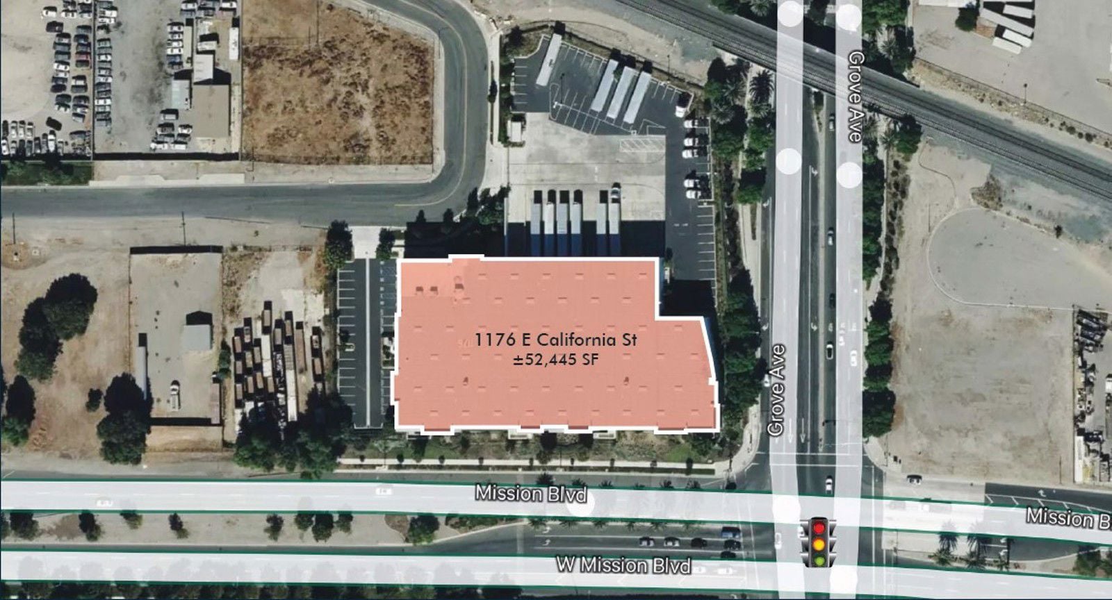 1176 E. CA St - Site Plan
