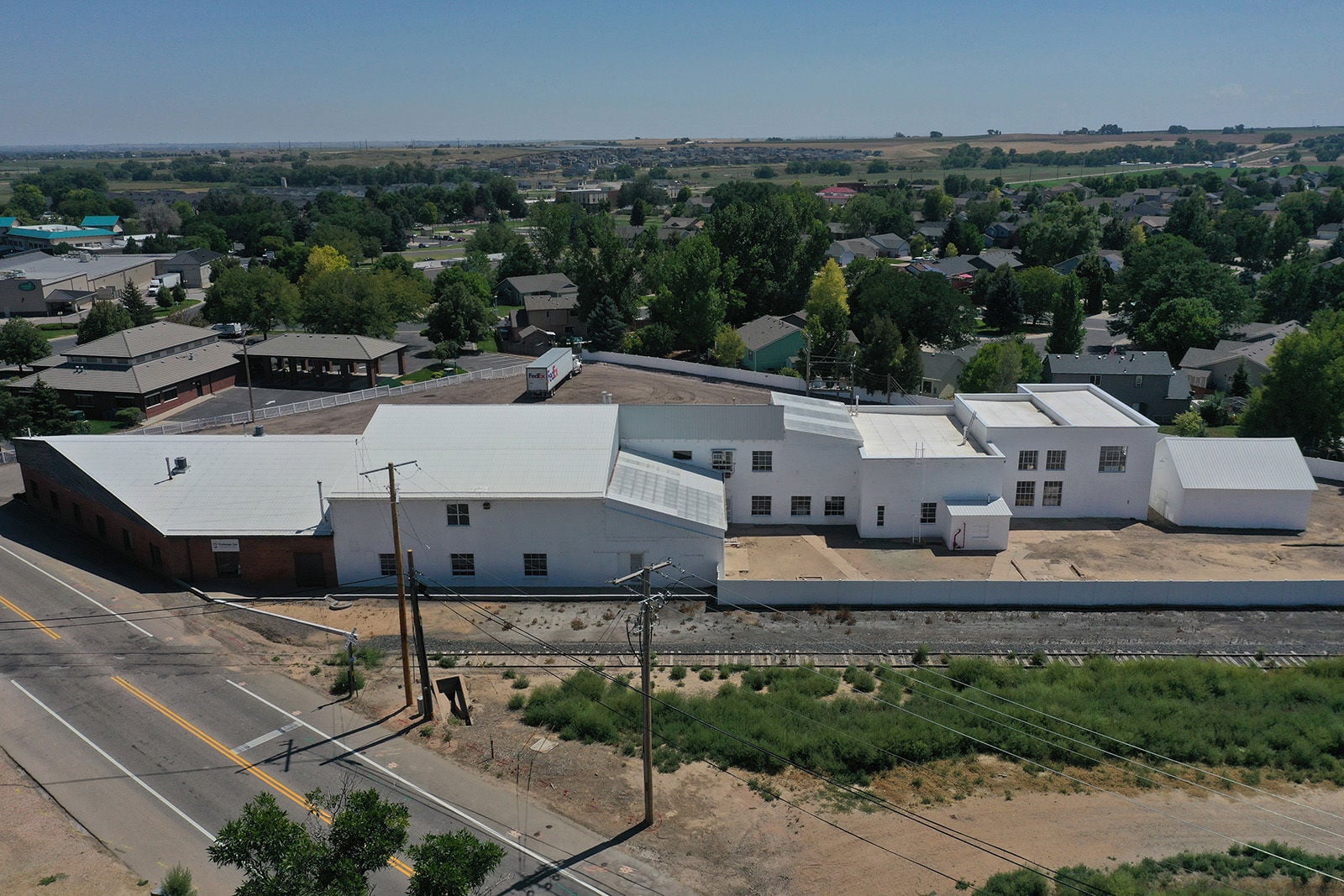 Facing W South 1st Street 