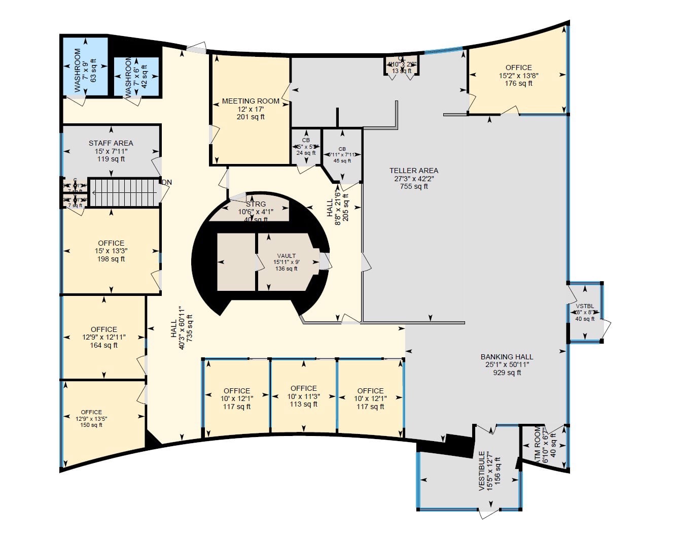 td bank floor plan NH