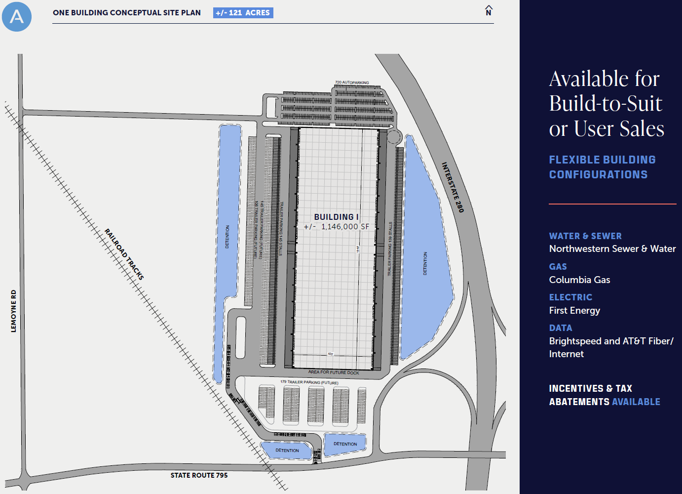 ONE BUILDING CONCEPTUAL SITE PLAN