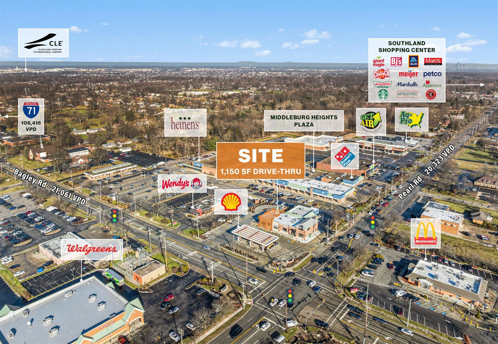 Drive-Thru at the New Shell Gas Station 7250 Pearl Road - Image 2