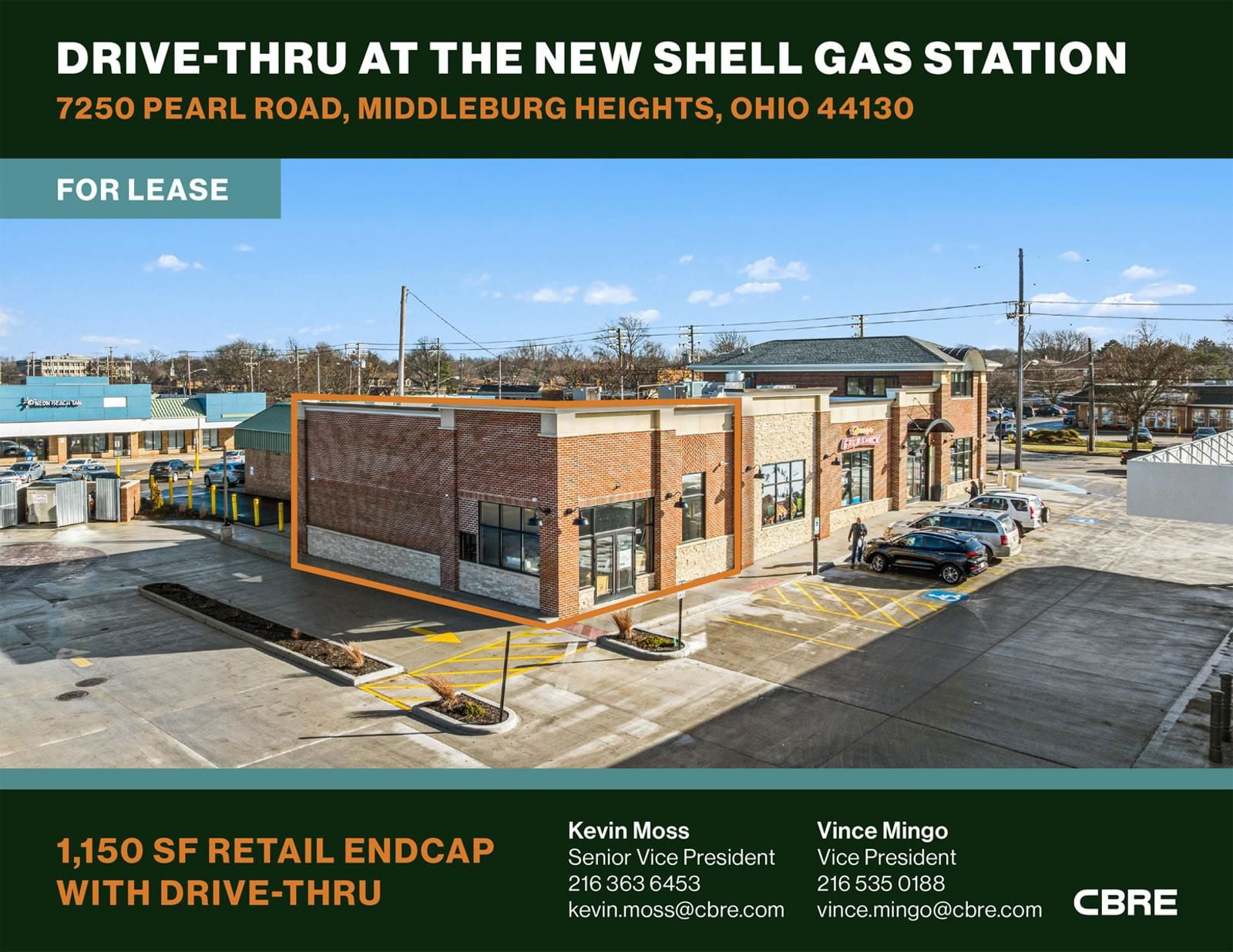 Drive-Thru at the New Shell Gas Station 7250 Pearl Road - Image 1