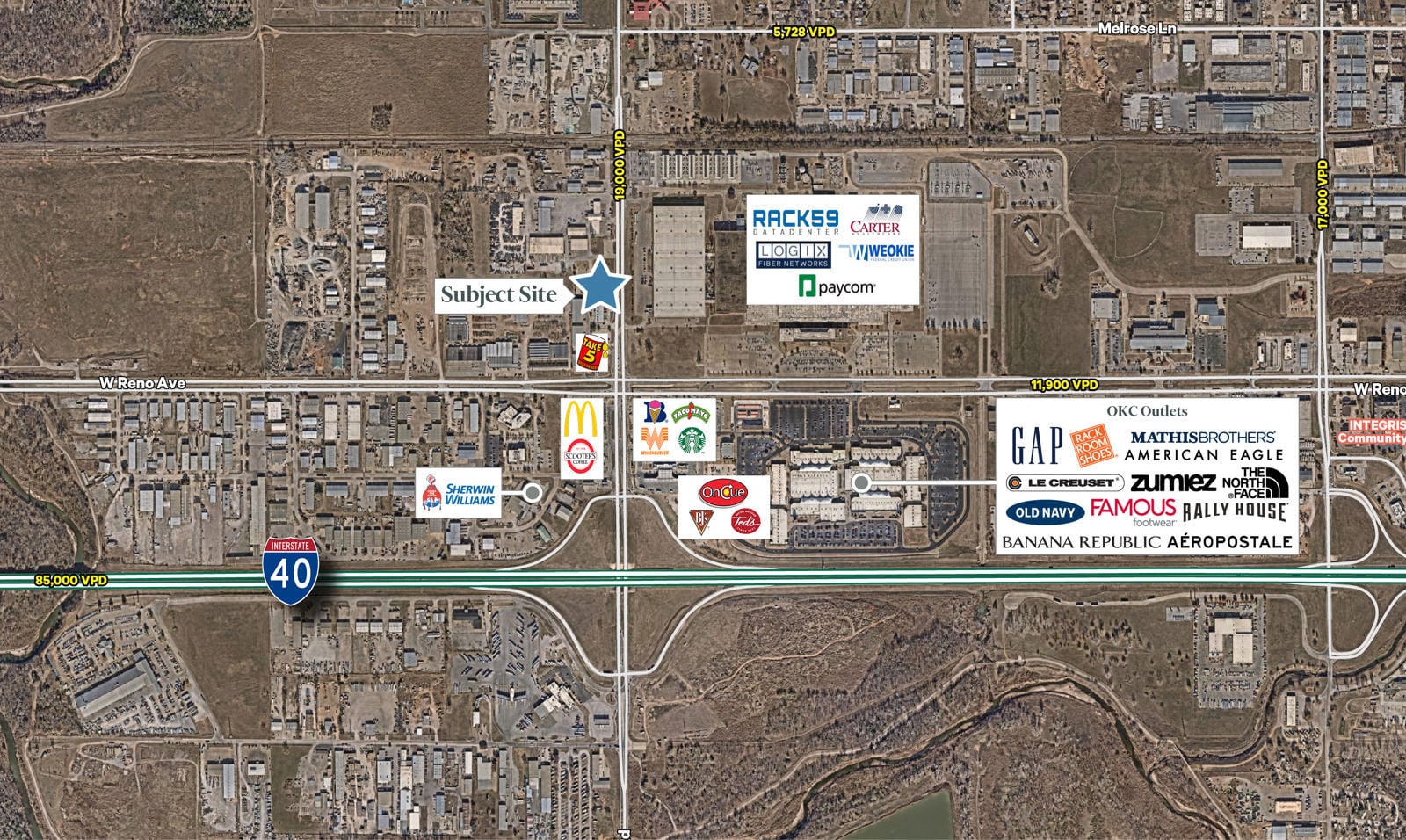 OKC 23 N Council Rd - Aerial