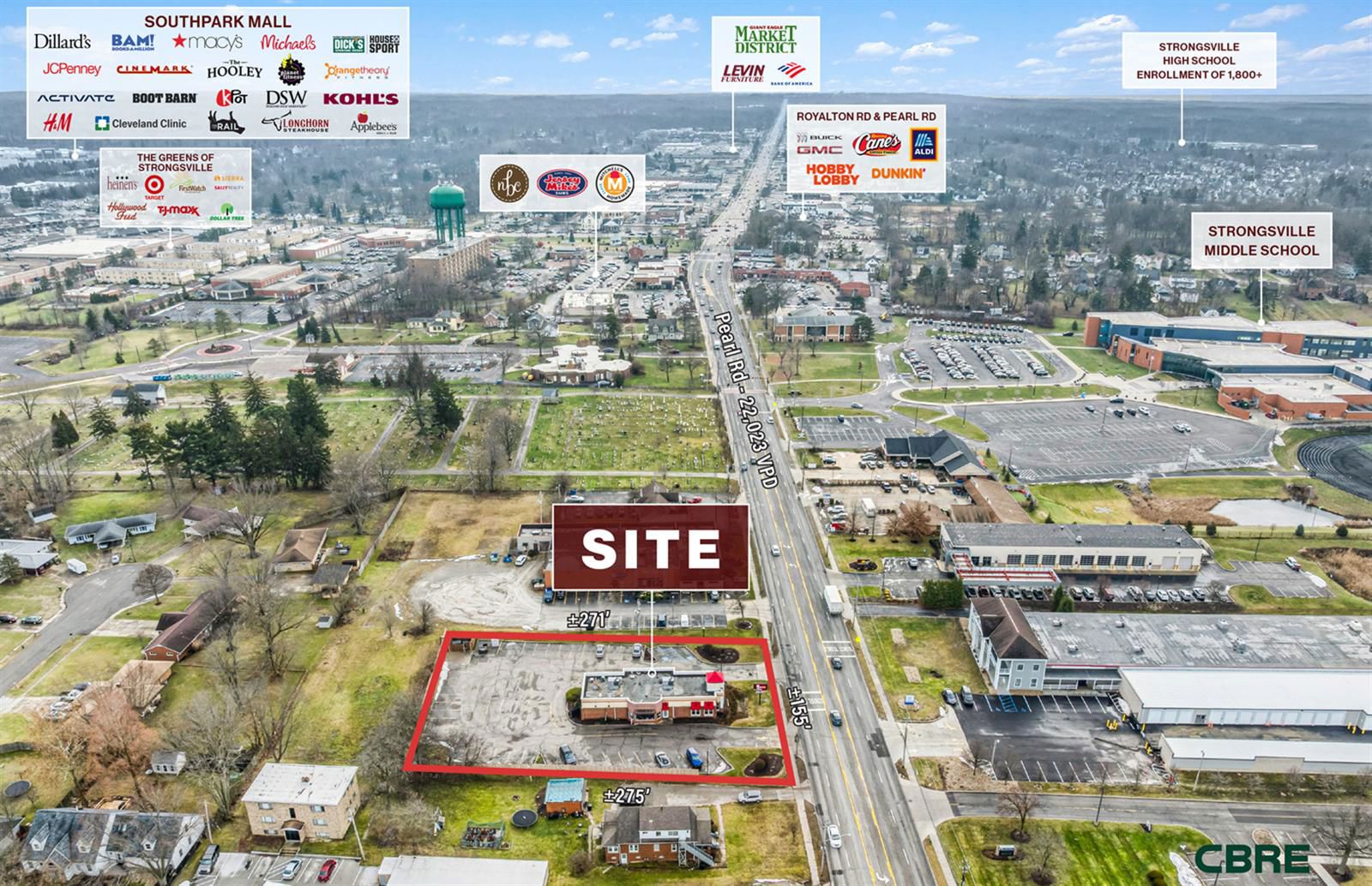 Freestanding 3,120 SF Restaurant with Drive-Thru 12827 Pearl Road - Image 4