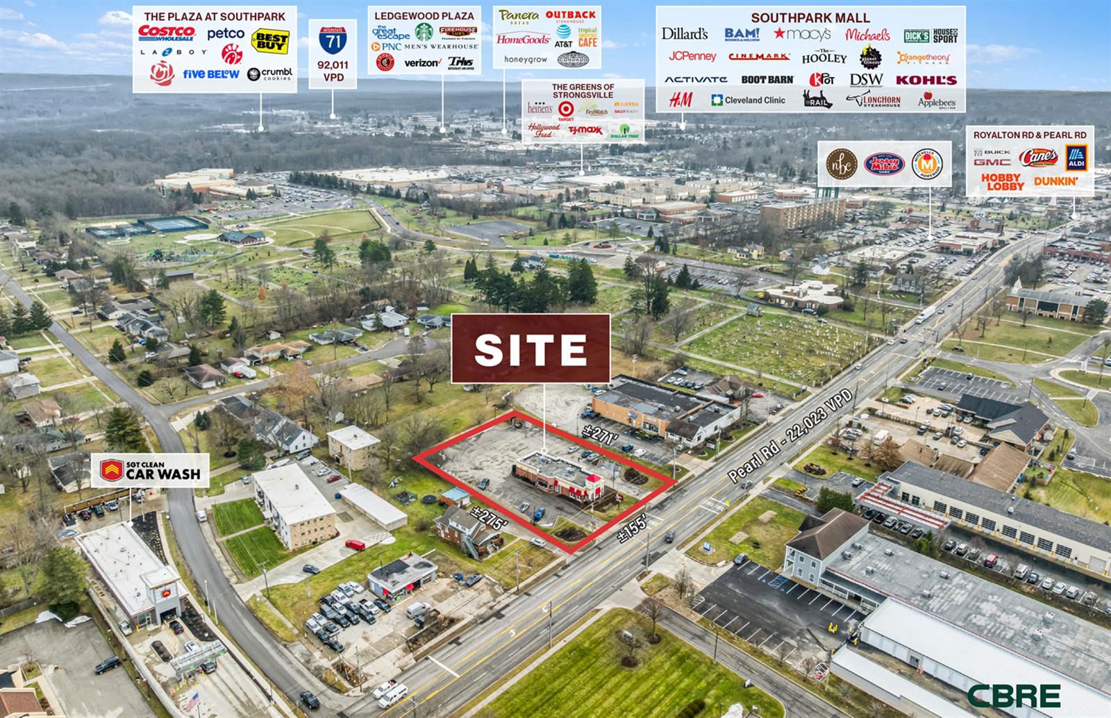 Freestanding 3,120 SF Restaurant with Drive-Thru 12827 Pearl Road - Image 3