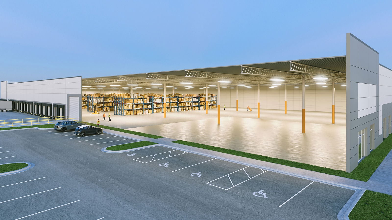 Colony Rd Warehouse Sectional Rendering_V4