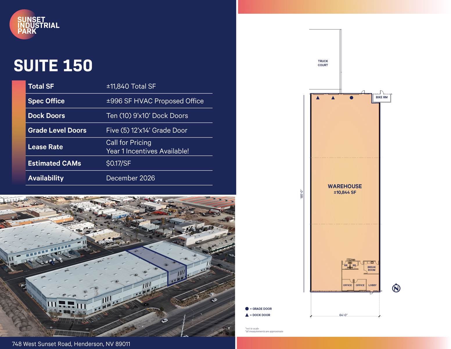 Suite 150 floorplan