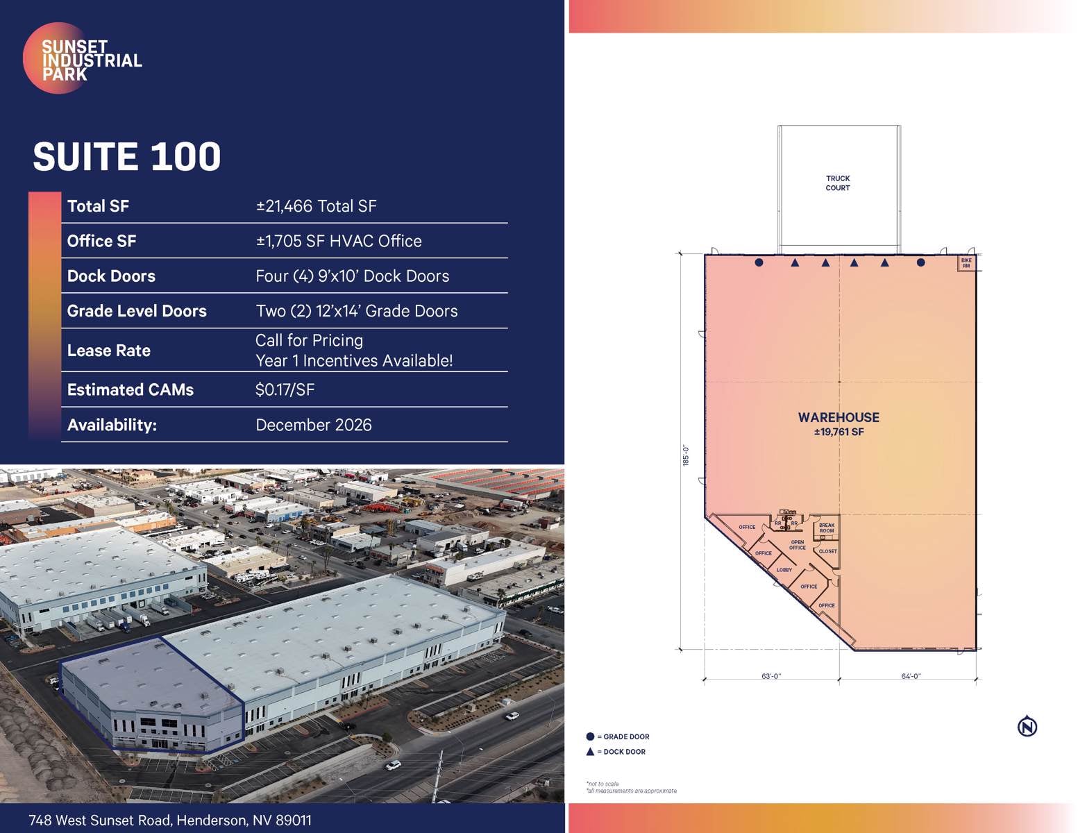 Suite 100 floorplan