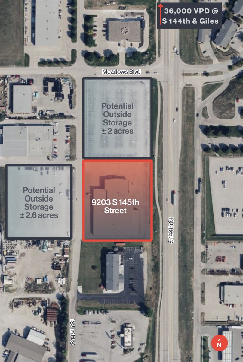 Service and Sales Warehouse 9203 South 145th Street - Image 1