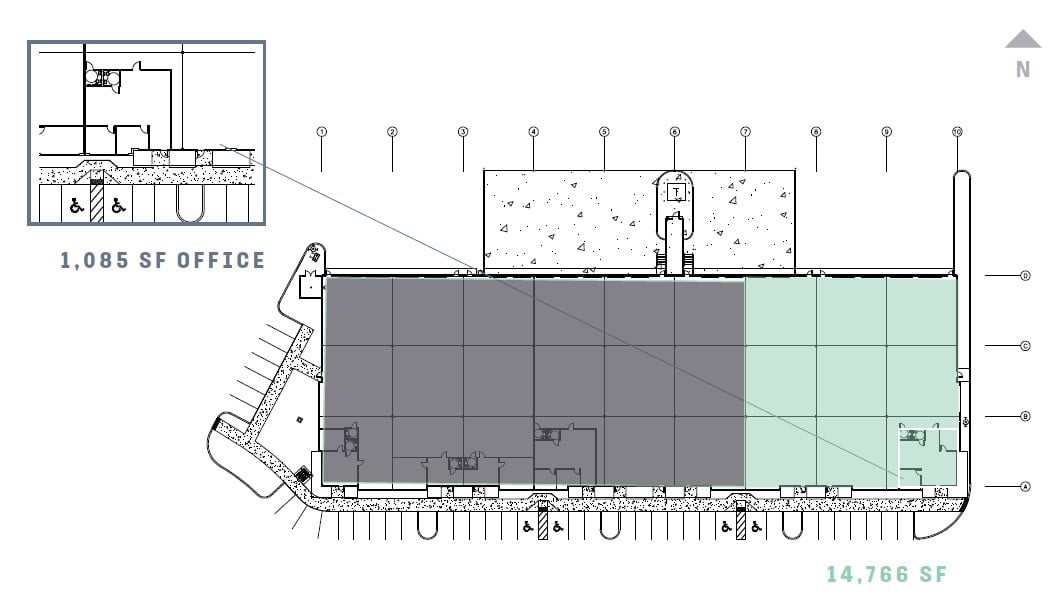 Floor Plan Suites 160-180 from Flyer