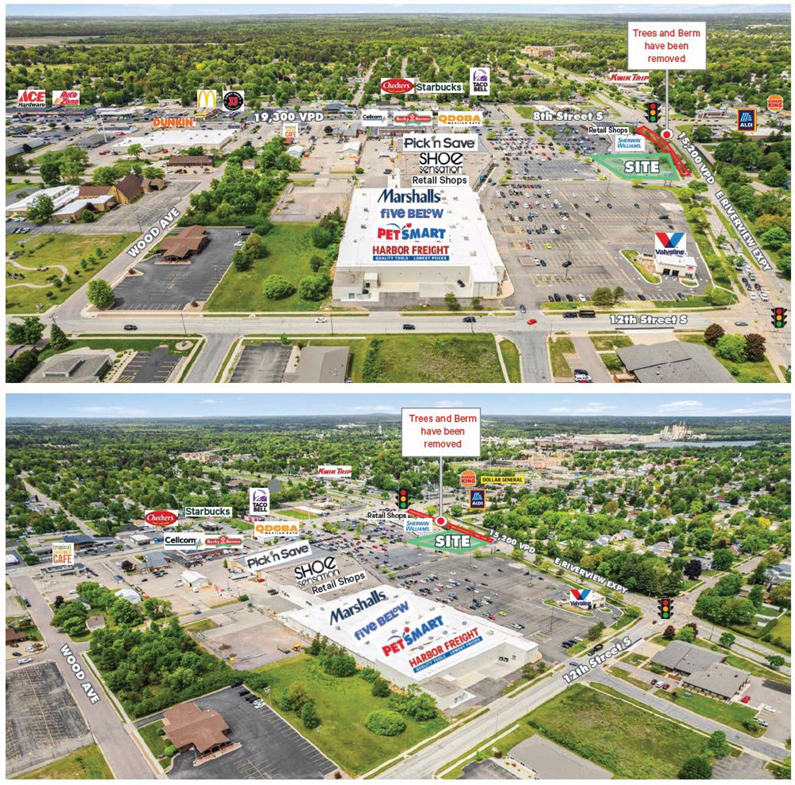 Site Aerials_1381 8th St S, Wisconsin Rapids